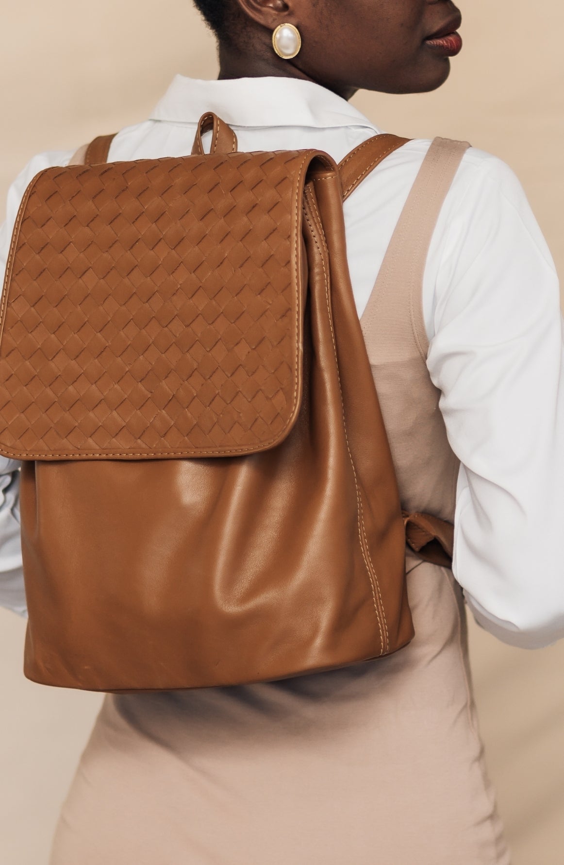Woven Backpack