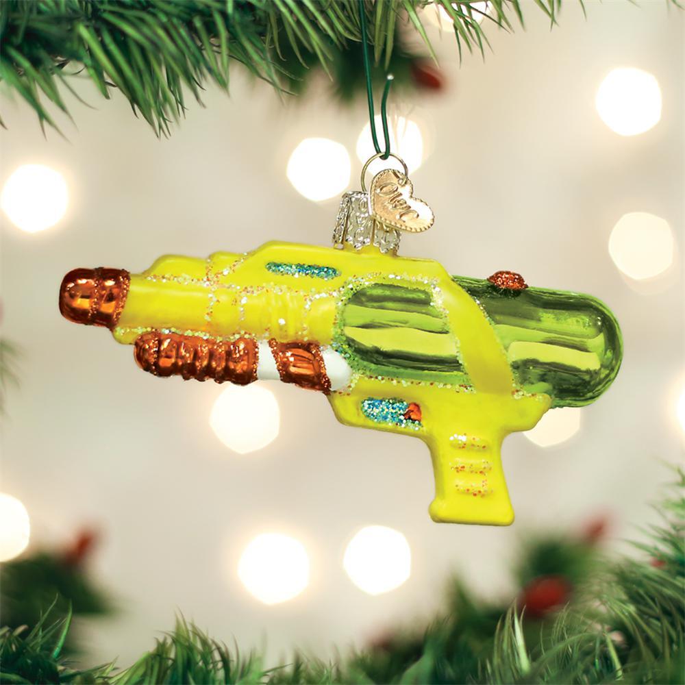 Retro Toy Squirt Gun Ornament