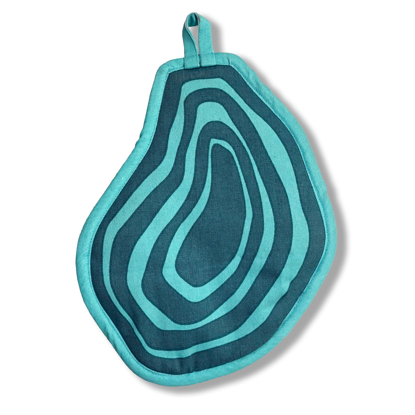 Oyster & Lemon Pot Holders Set of 2