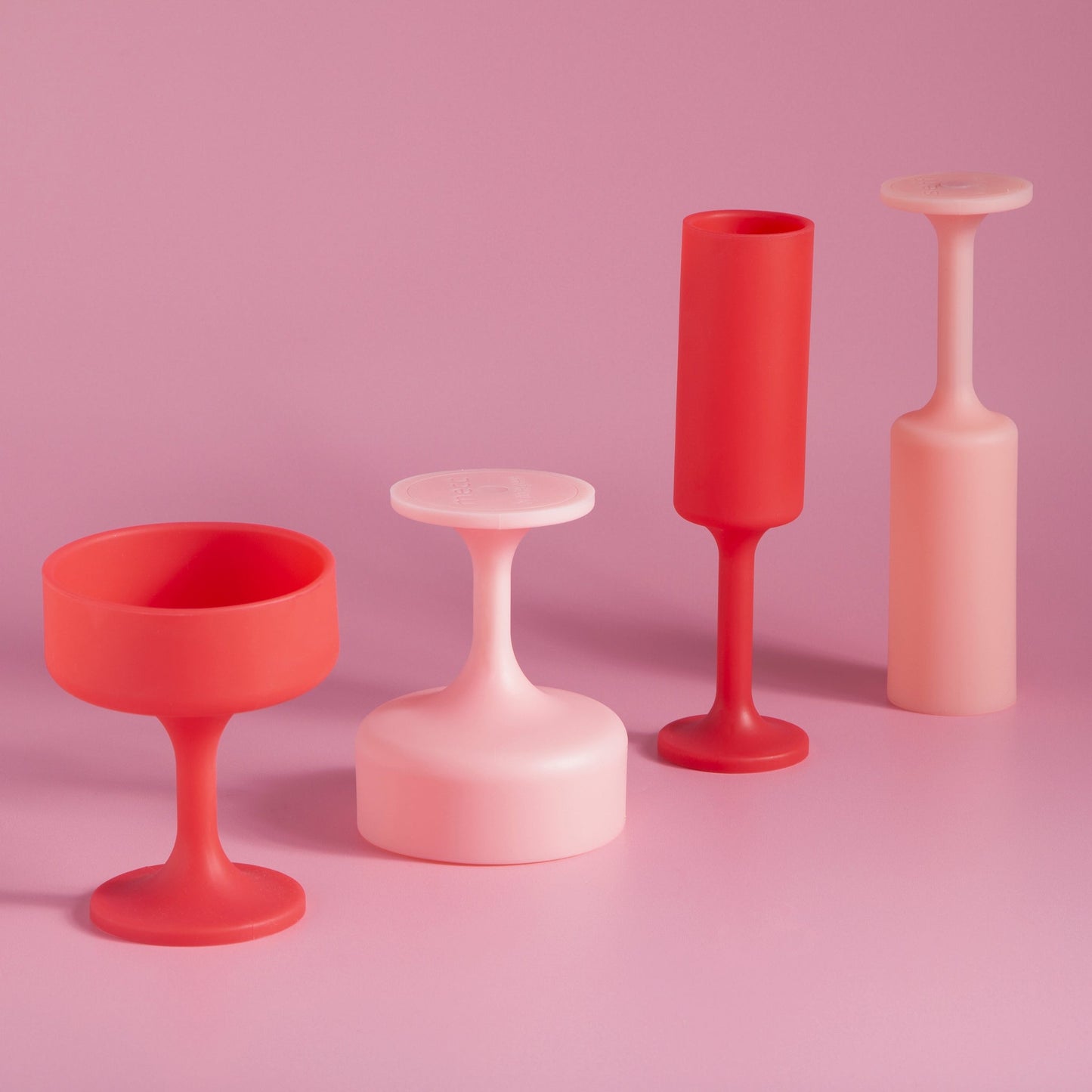 Cherry + Blush | Seff | Unbreakable Champagne Flutes