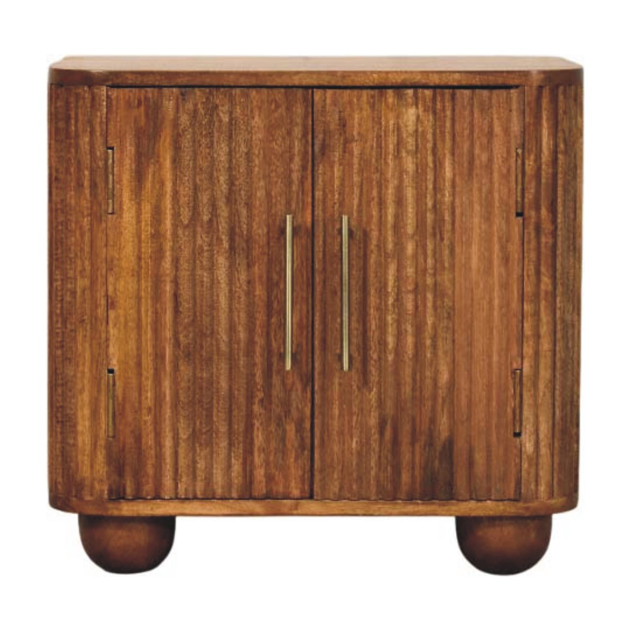 Solid Wood Solis Fluted Cabinet