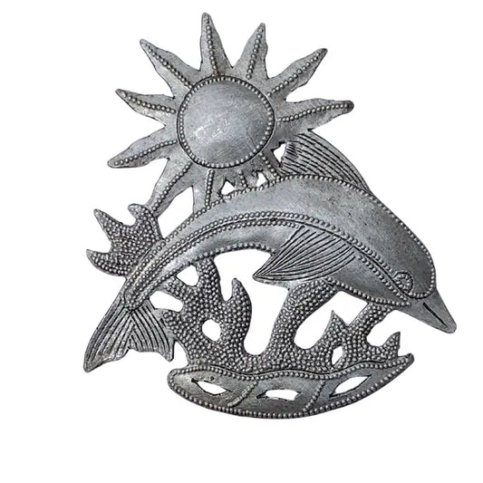 Dolphin in the Surf on a Sunny Day, Fair-trade 3 3/4