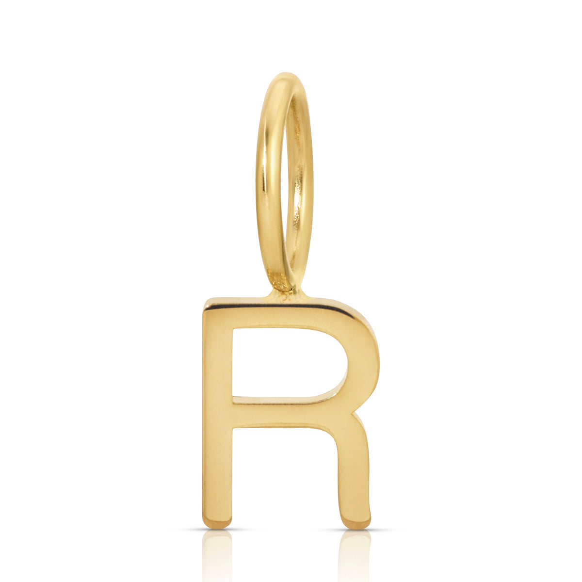 Gold Letter Charm