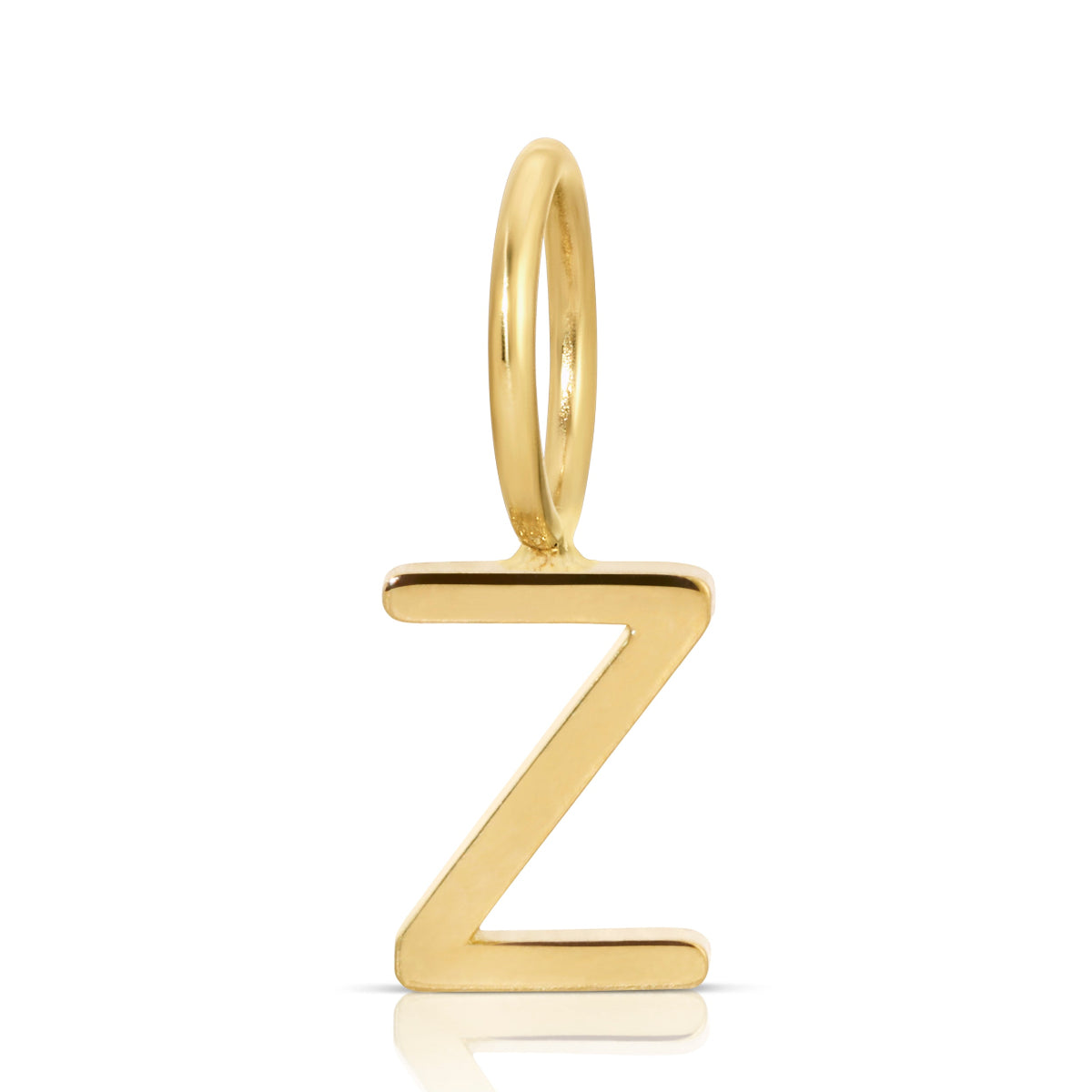 Gold Letter Charm