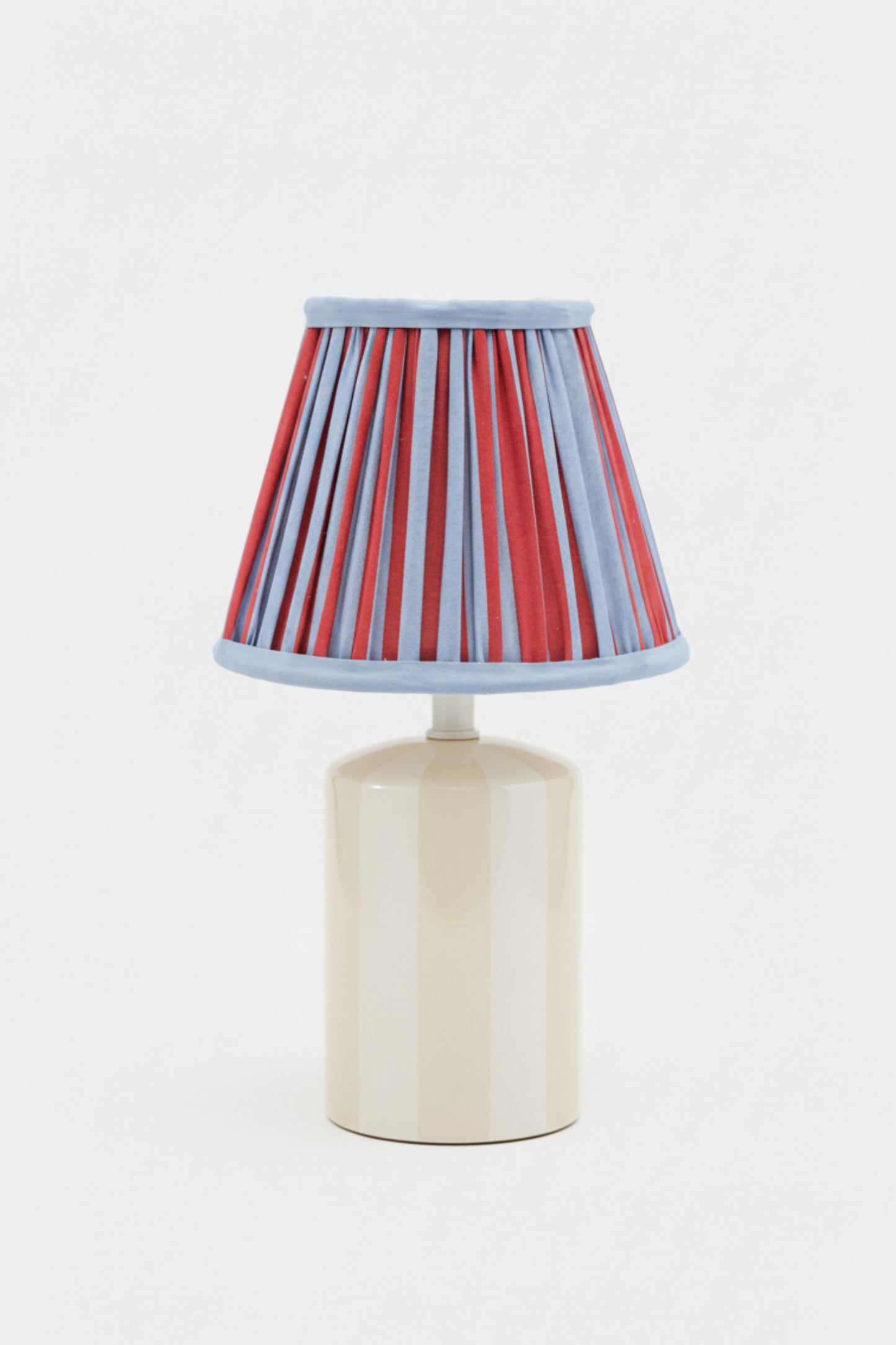 6'' Mini Pleated Lampshade —  Blockprint