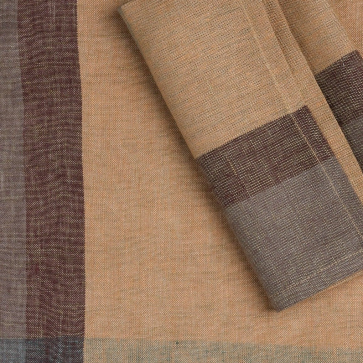 Handwoven Flax Linen Napkins, Set of 2 | 20" × 20" | Fair Trade | Flaxline