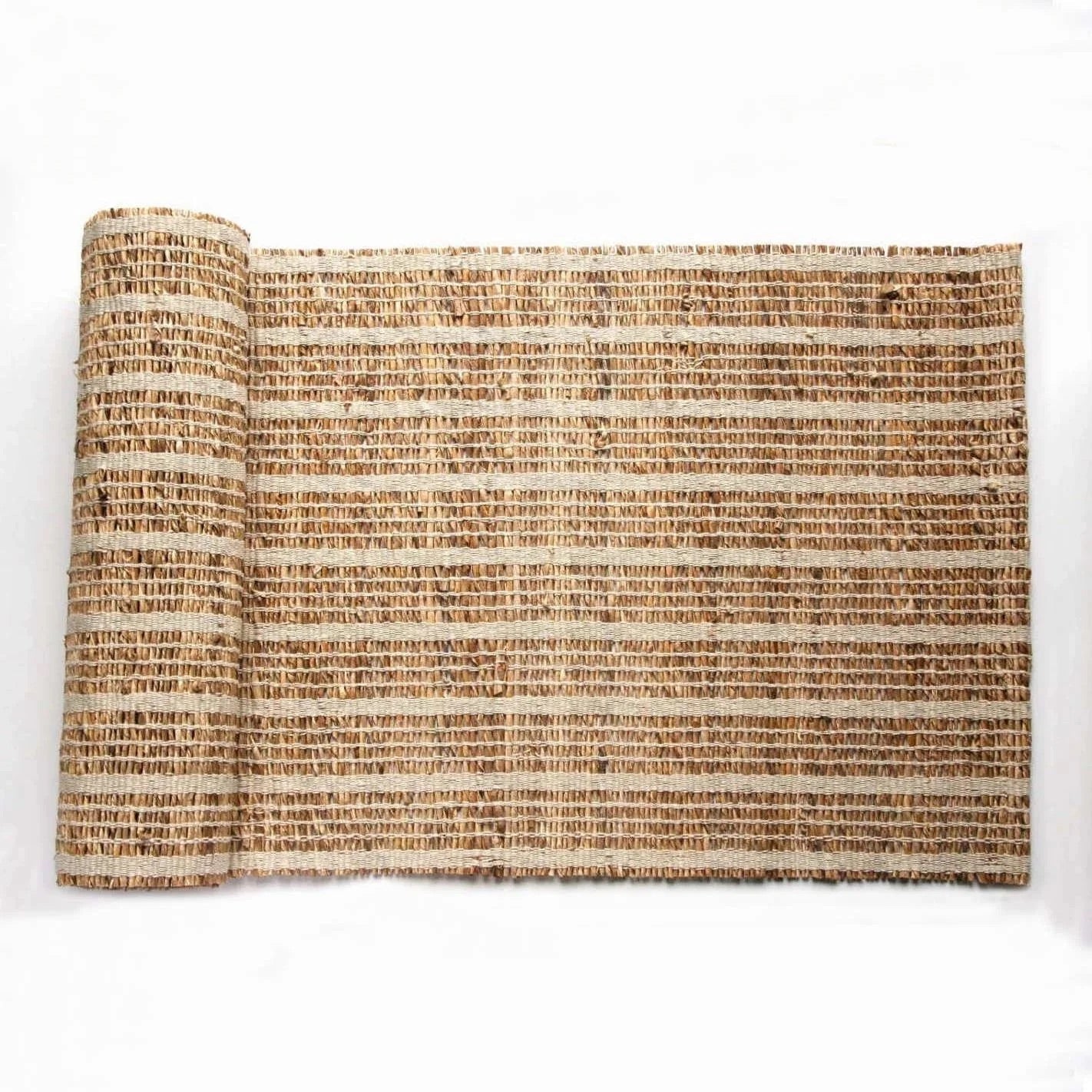 Handwoven Banana Fiber Placemats | 13″ × 19″ | Set of 4 | Fair Trade | Table Classics