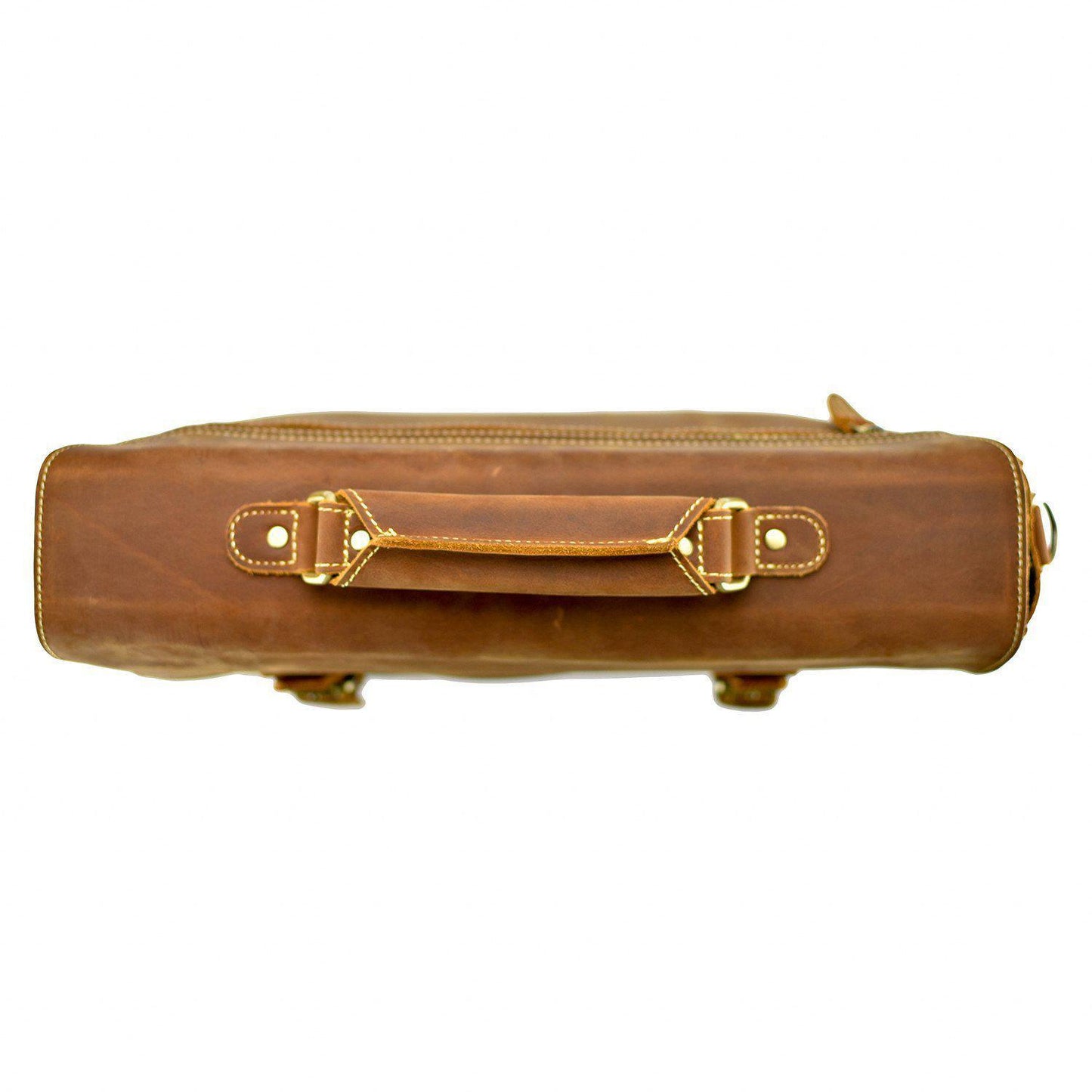 WANDERLUST Large Vintage Satchel ~ British Tan ~