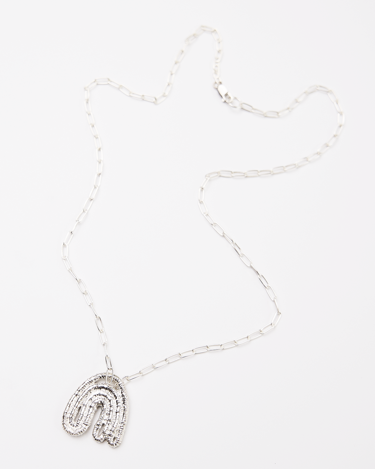 Leaf Pendant - Sterling Silver