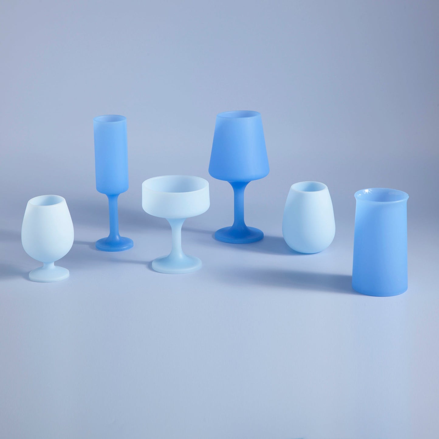 sky + kingfisher | fegg | silicone unbreakable glasses