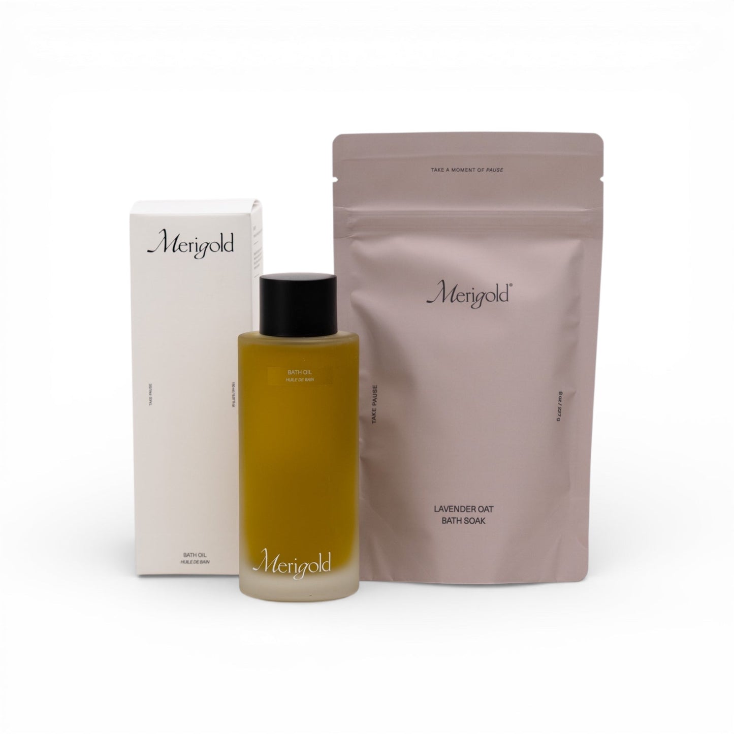 Bath Oil + Lavender Oat Bath Soak Bundle