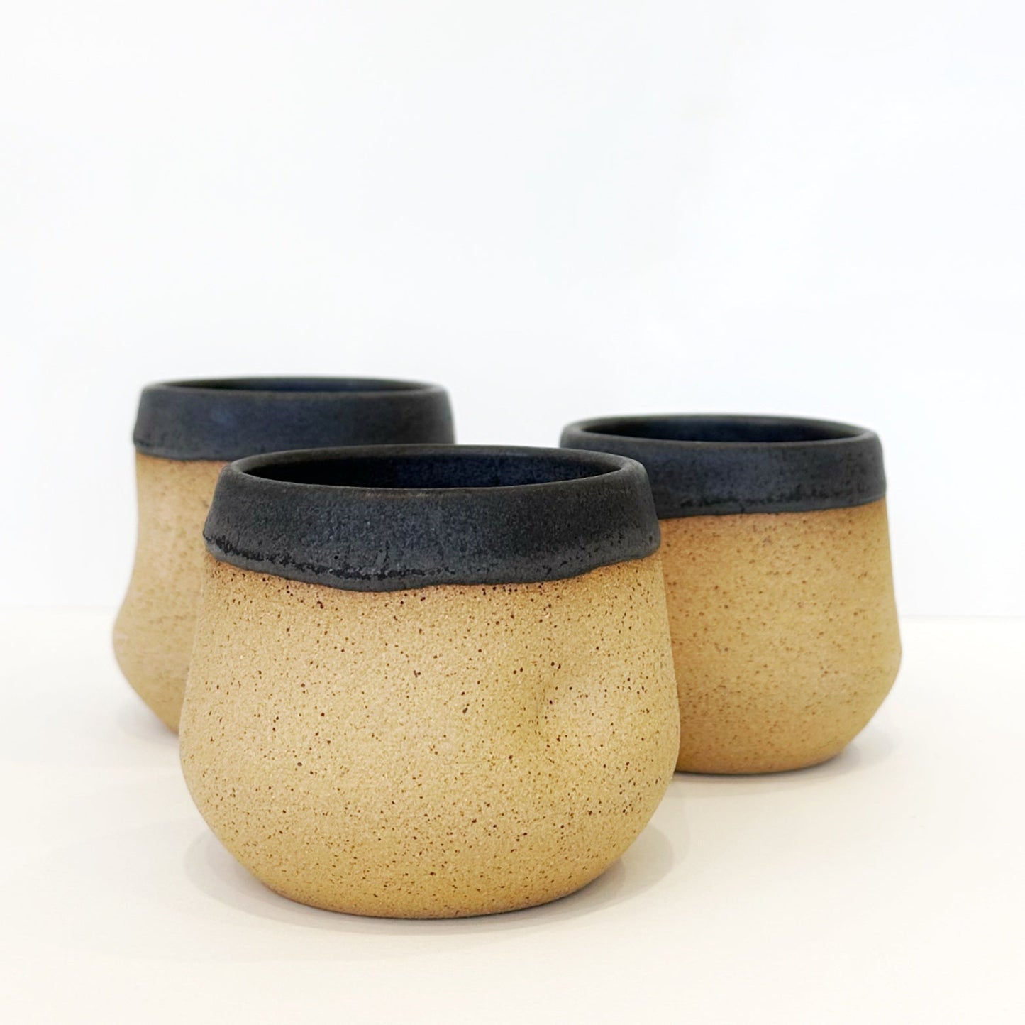 HUG MUGS Charcoal (set of two) 8oz