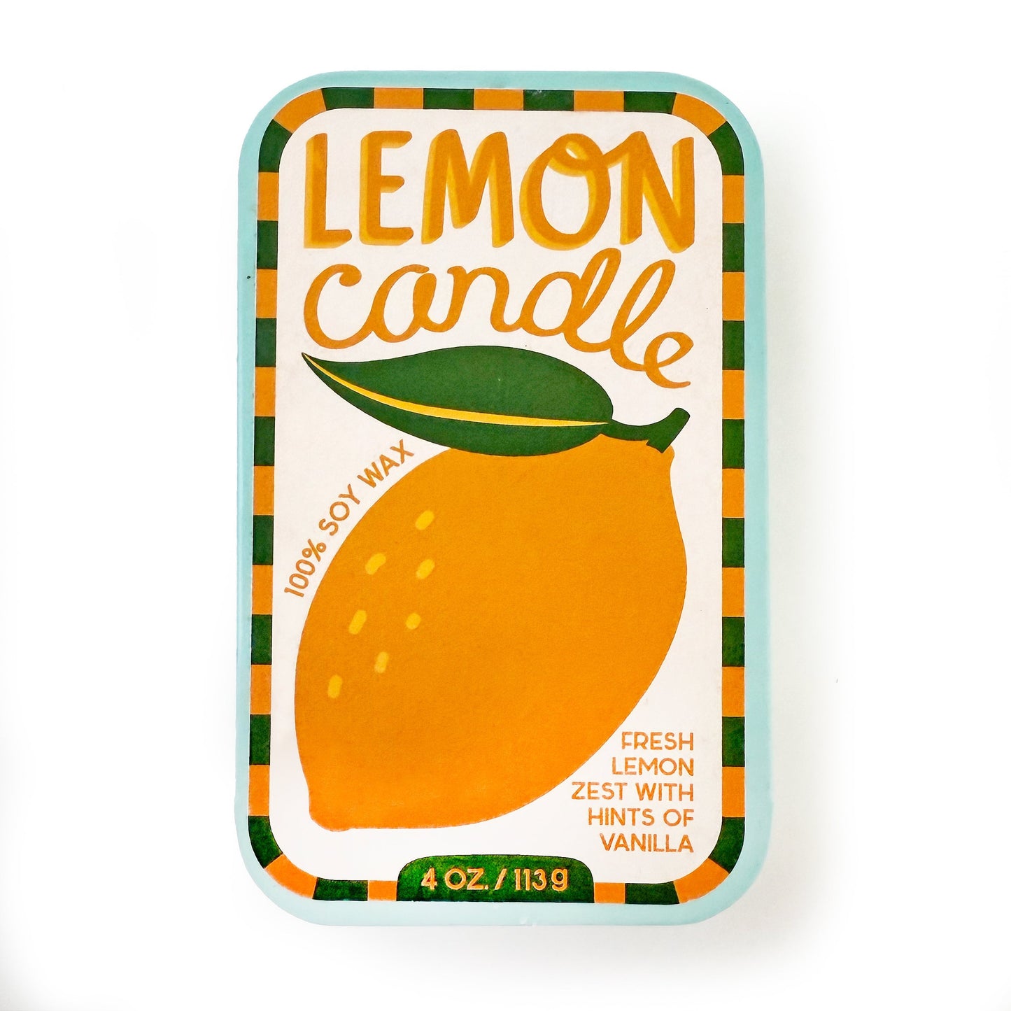 Lemon & Oyster Candle Set of 2
