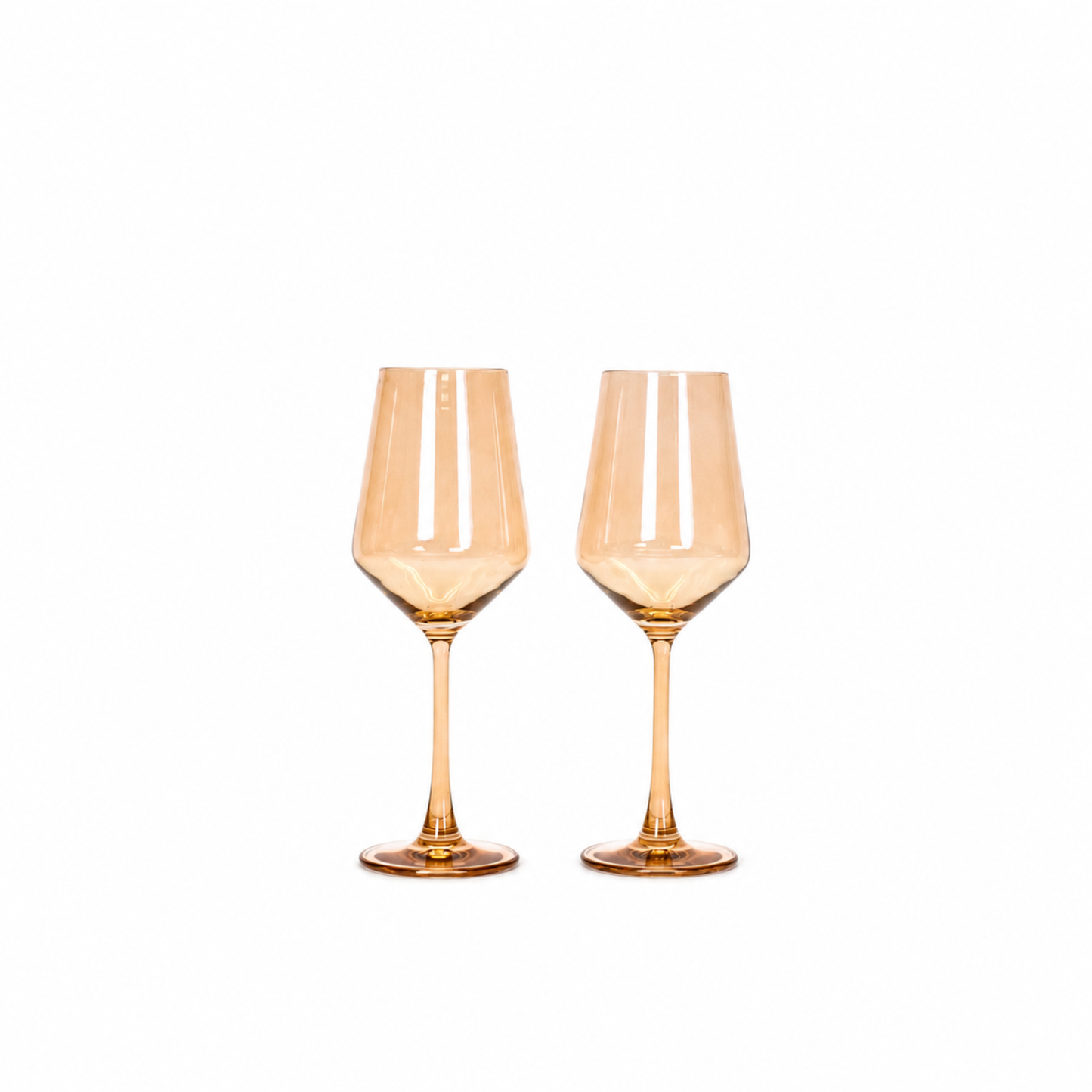 Brown Sugar - Colored Wine Glass