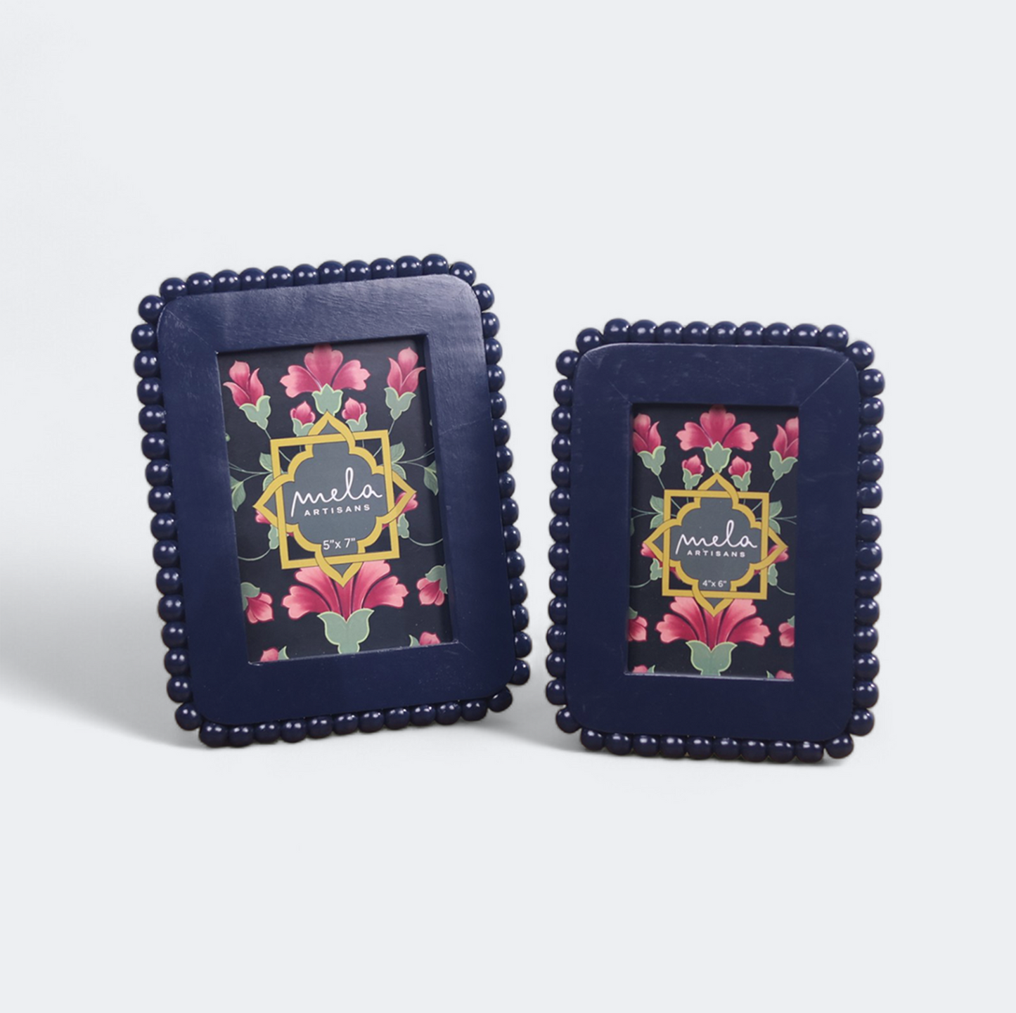 S/2 Raatriti Handcrafted Photo Frames Gift Set