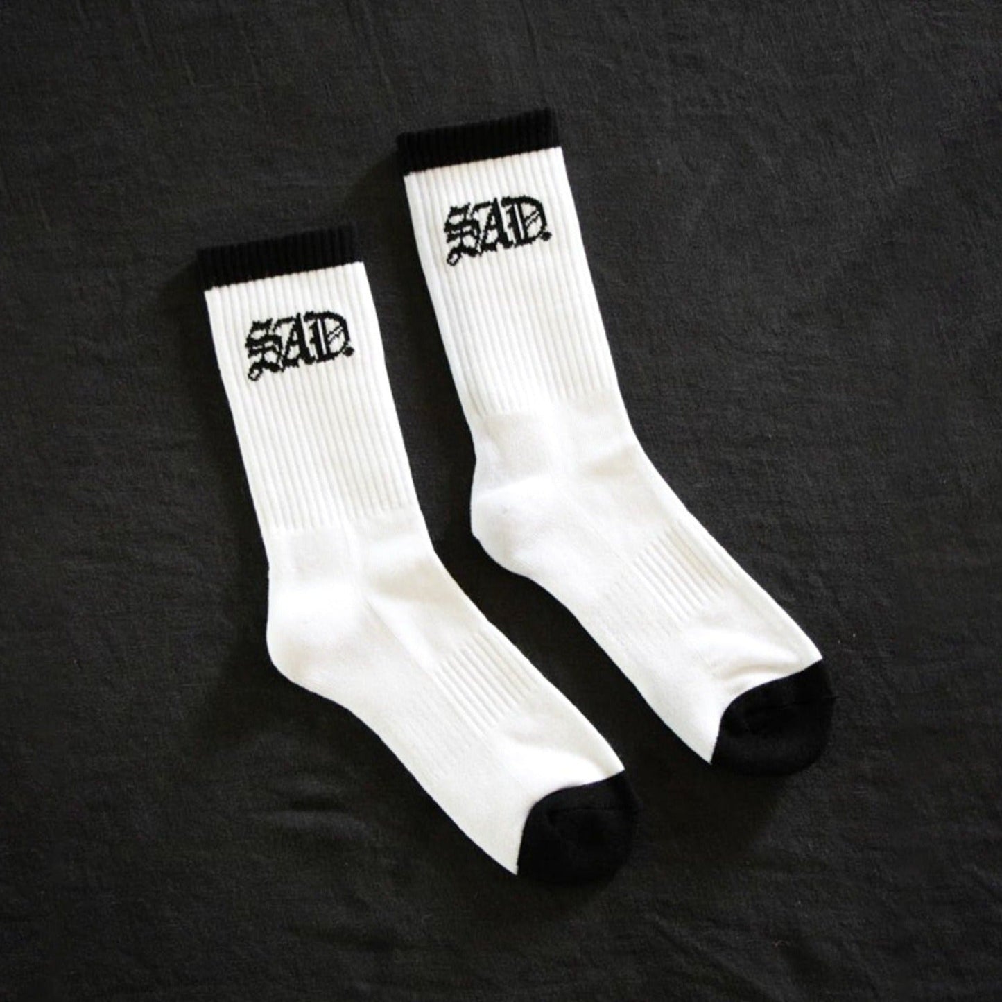 Two Sock Pack // Black + White