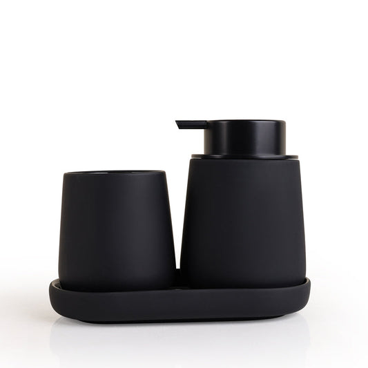 Rubber Paint Liquid Bathroom Accessories Set Sustainable Ceramic