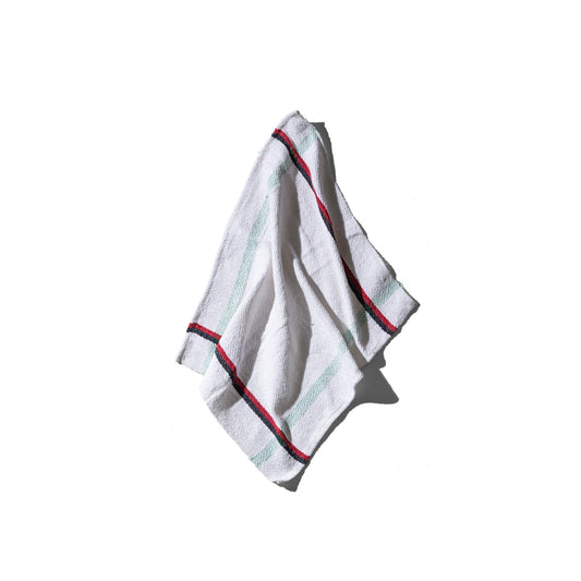 India Kitchen Towel - Red & Black Line