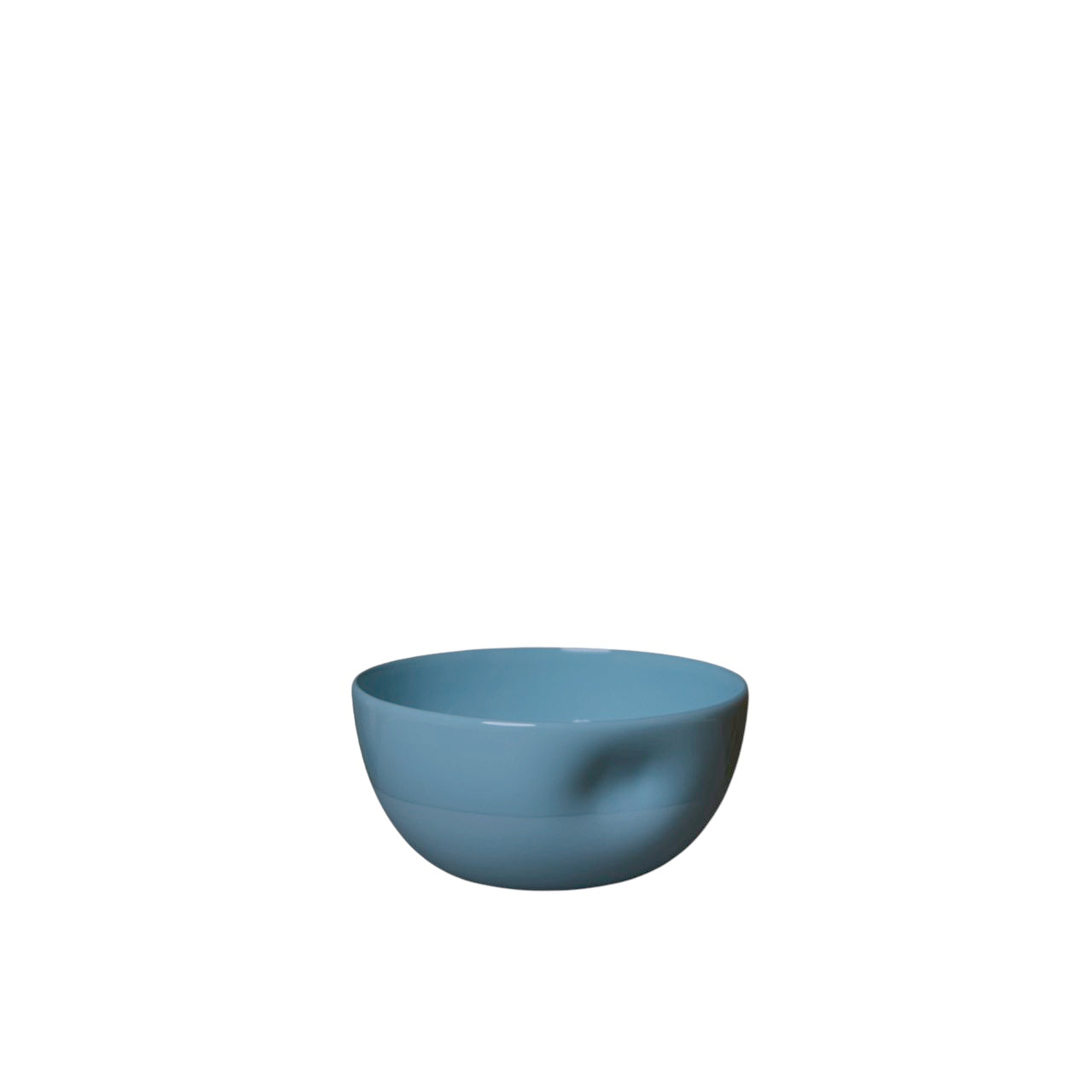 Unique Series Thumb Print Porcelain Bowl - Denim