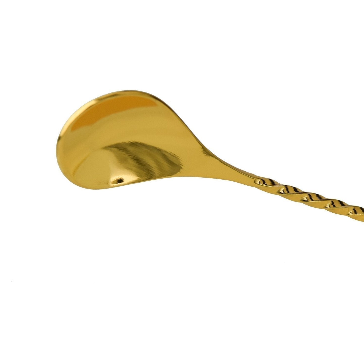 24K Gold Plate Tear Drop Bar Spoon (Premium Gift Box)