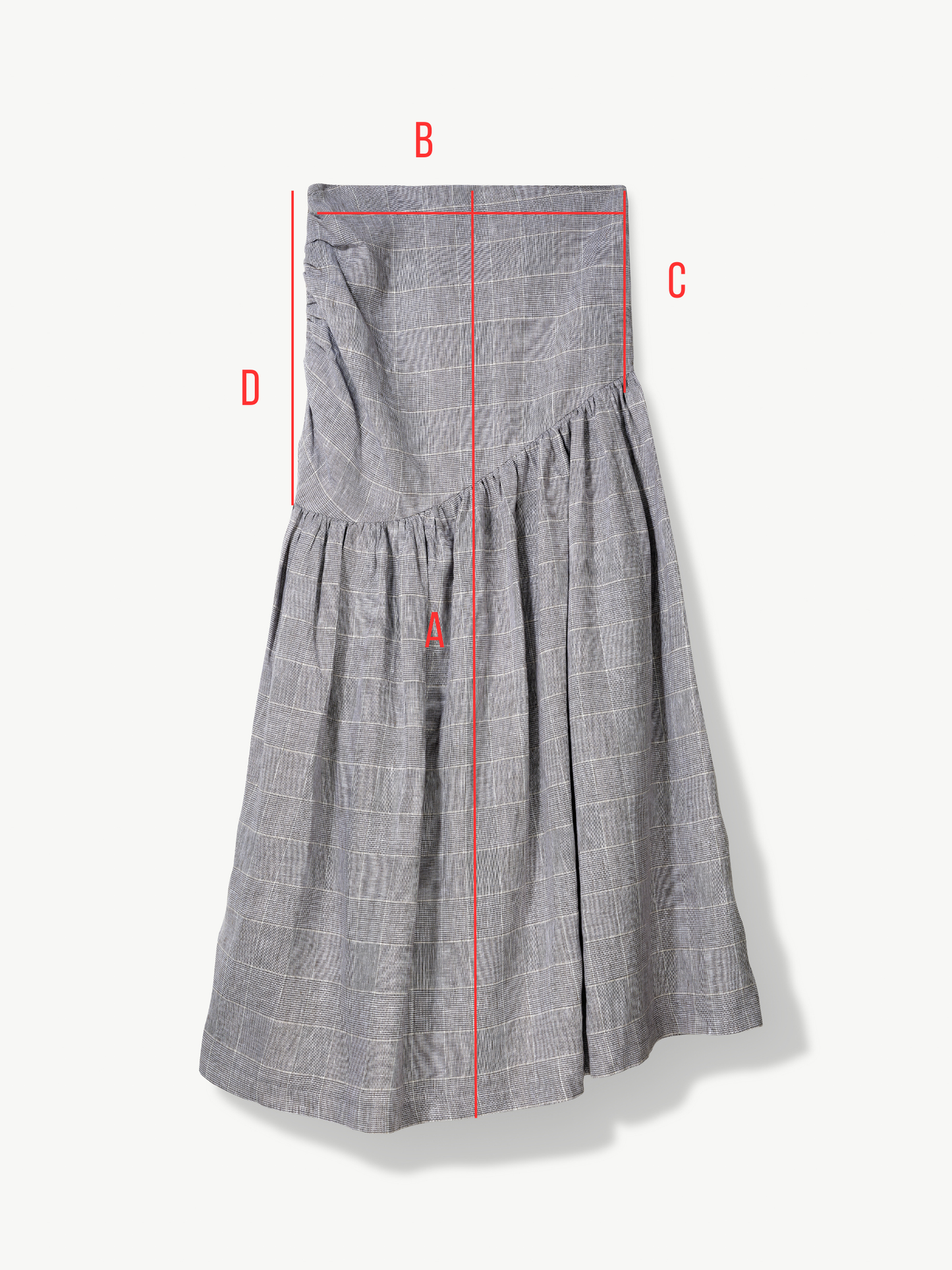 Gathered Maxi skirt Organic cotton – Hilda | No More Nobody