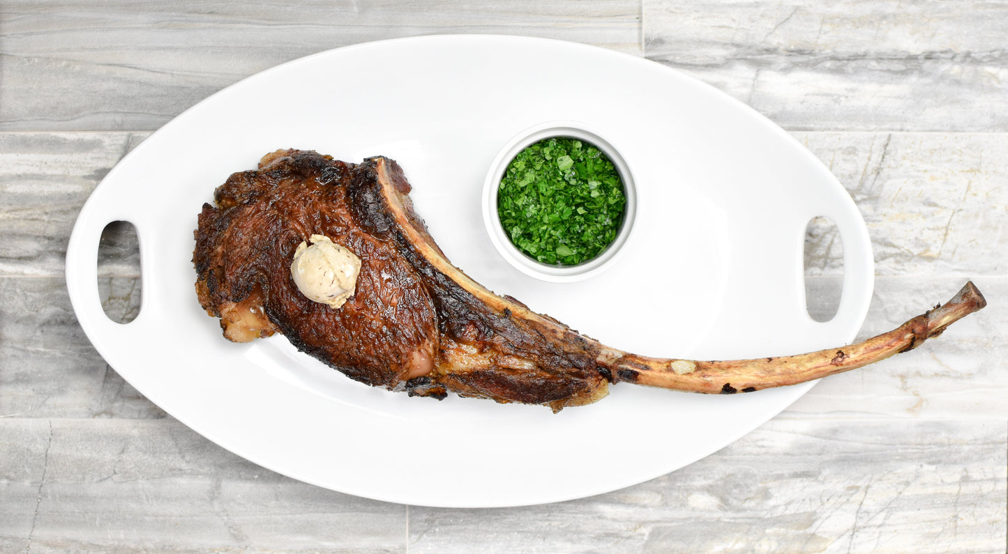 The Patio Daddy-O USDA Prime Dry Aged Prime Tomahawk Chop Box Sweet Awakening