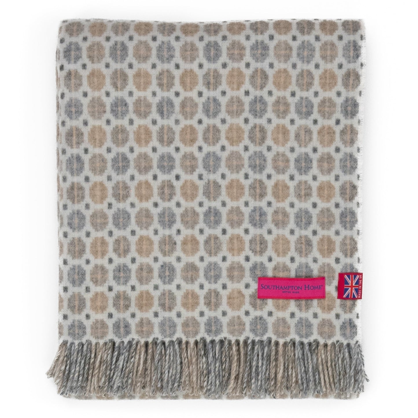 Southampton Home Merino Wool Medallion - Natural