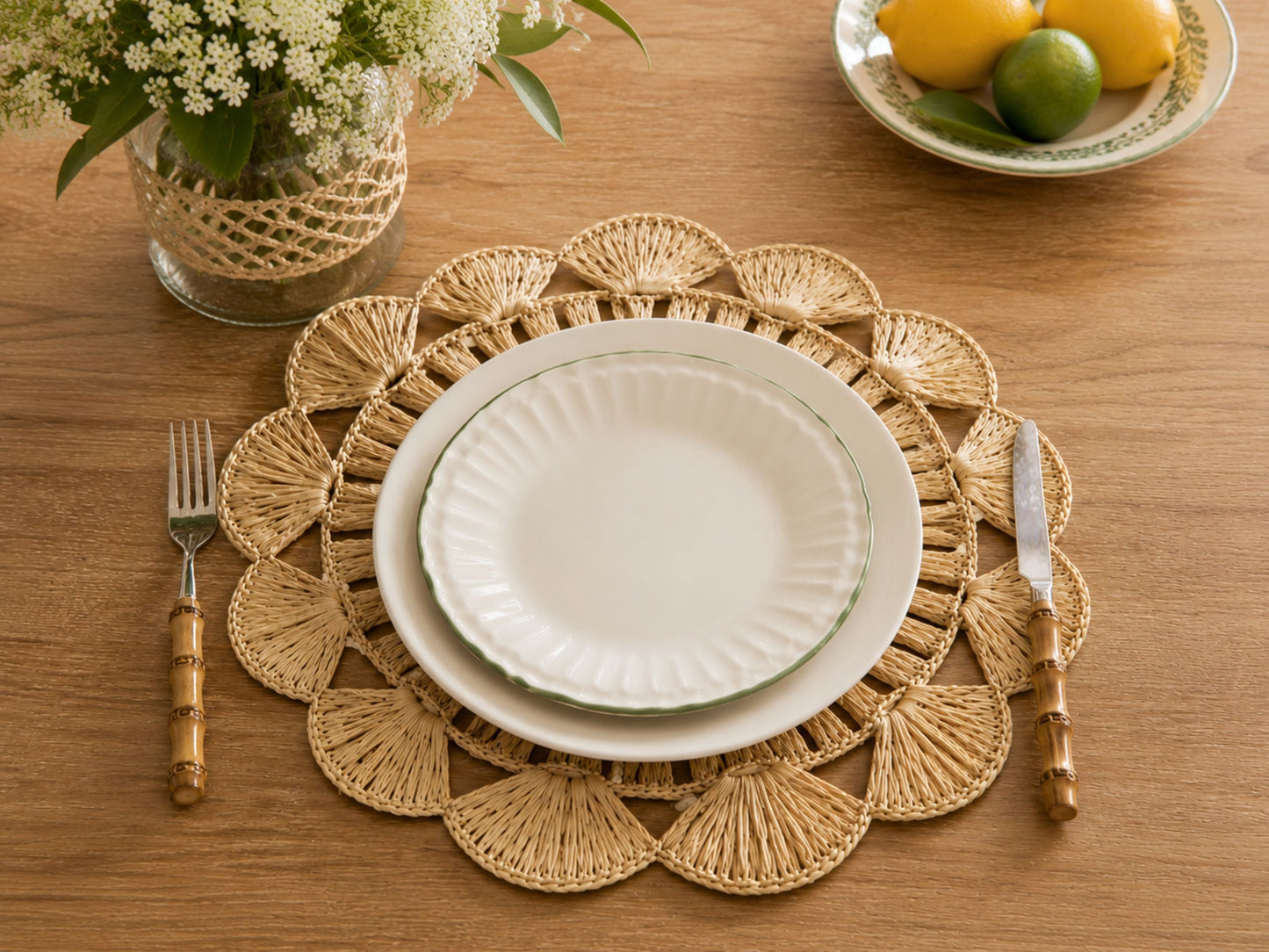 Leque Buriti Placemat