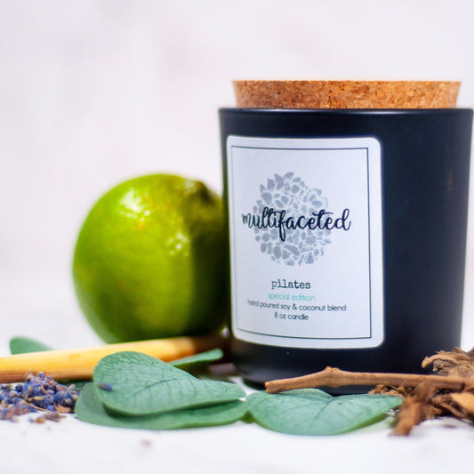 Pilates Scent Candle - Eco-Friendly 8 oz.