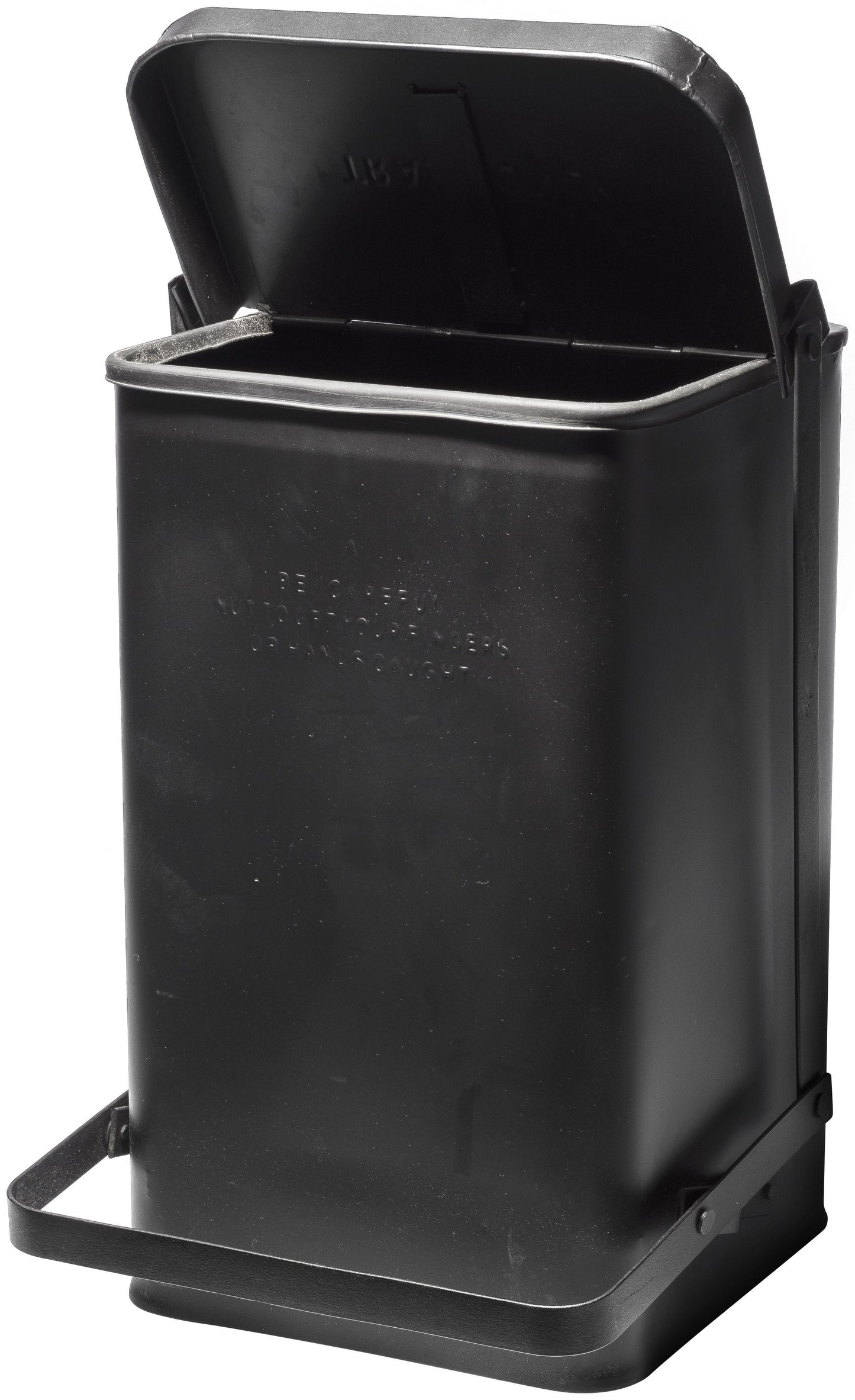Step Trash Can - Black