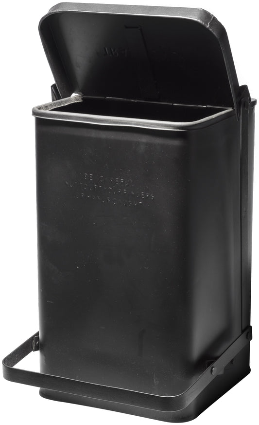 Step Trash Can - Black
