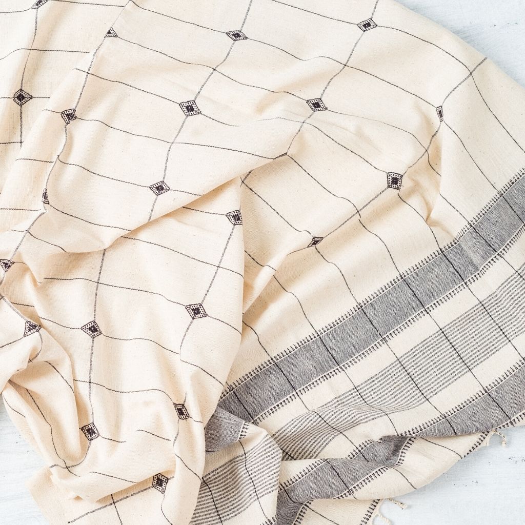 Mool Handwoven King Size Organic Cotton Bedspread