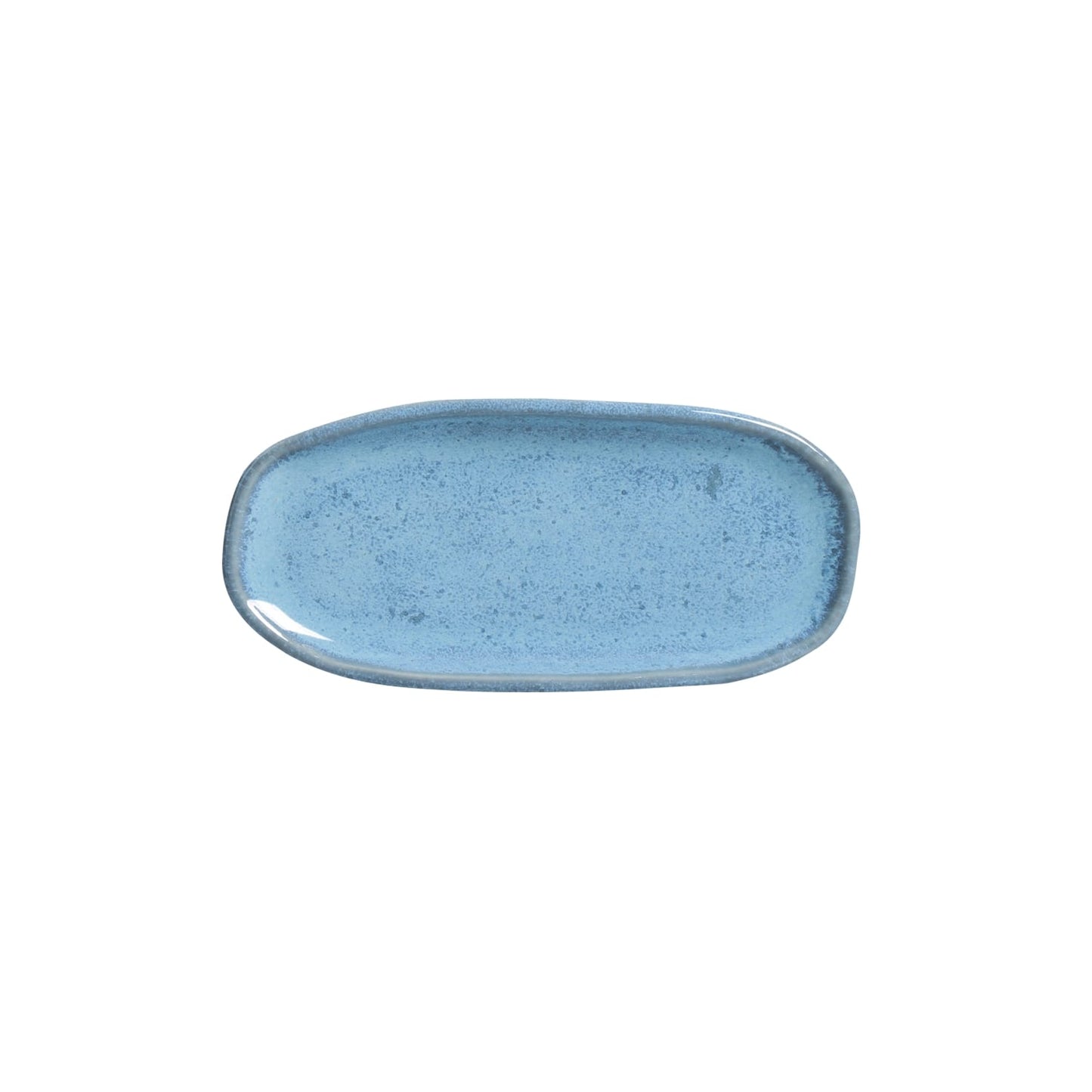 Shallow Organic Oval Platter Mini Set of 4