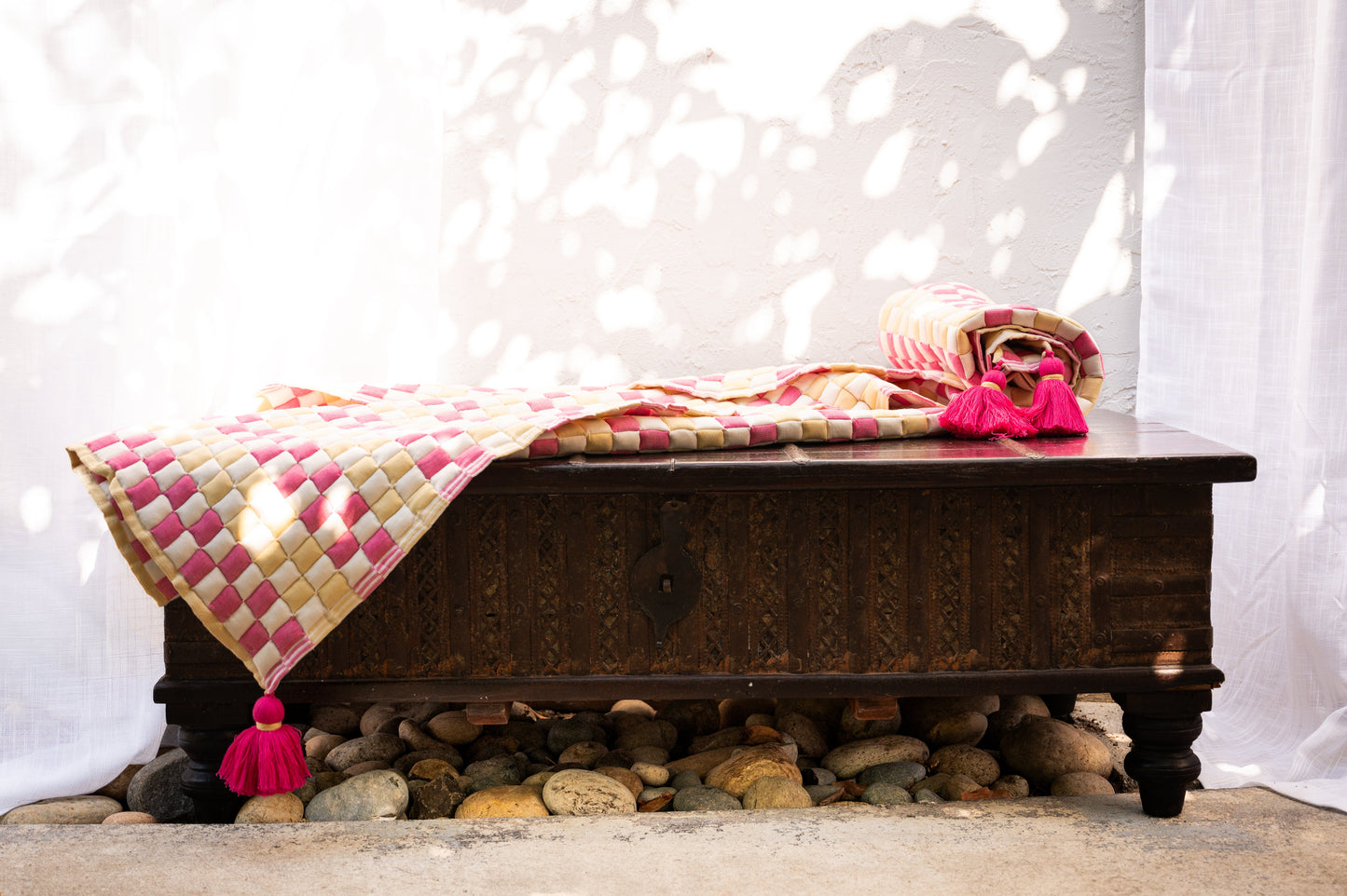 Amer Handwoven Sujani Throw