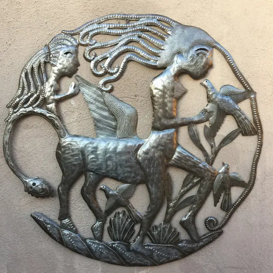 Female Centaur, Haitian Metal Mythical Art, 23