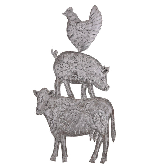 Animals of Brennen Wall Décor – Handmade in Haiti | Recycled