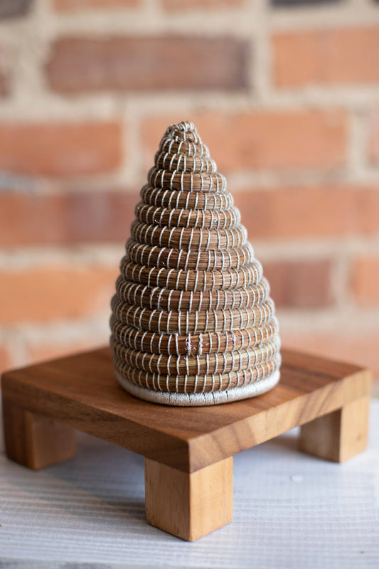 Woven Christmas Trees: Small