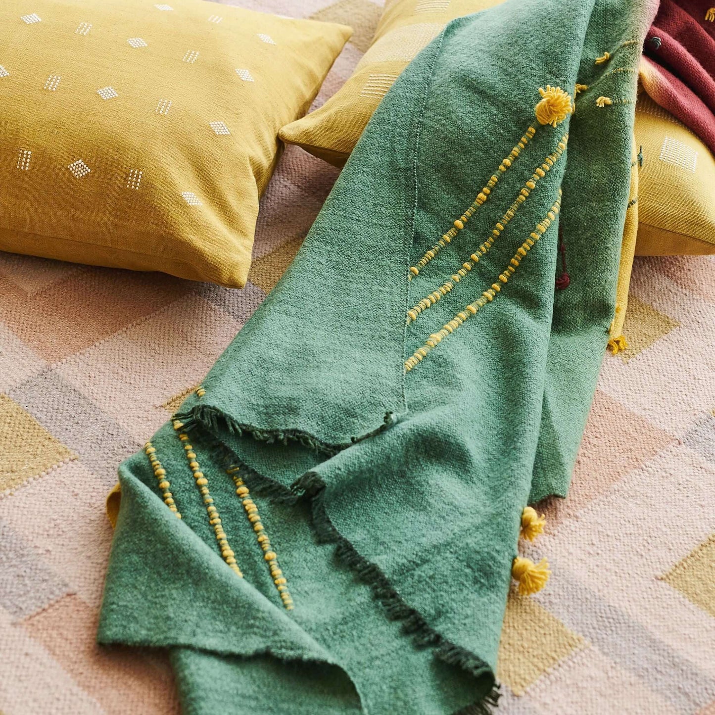 Textured Merino Throw