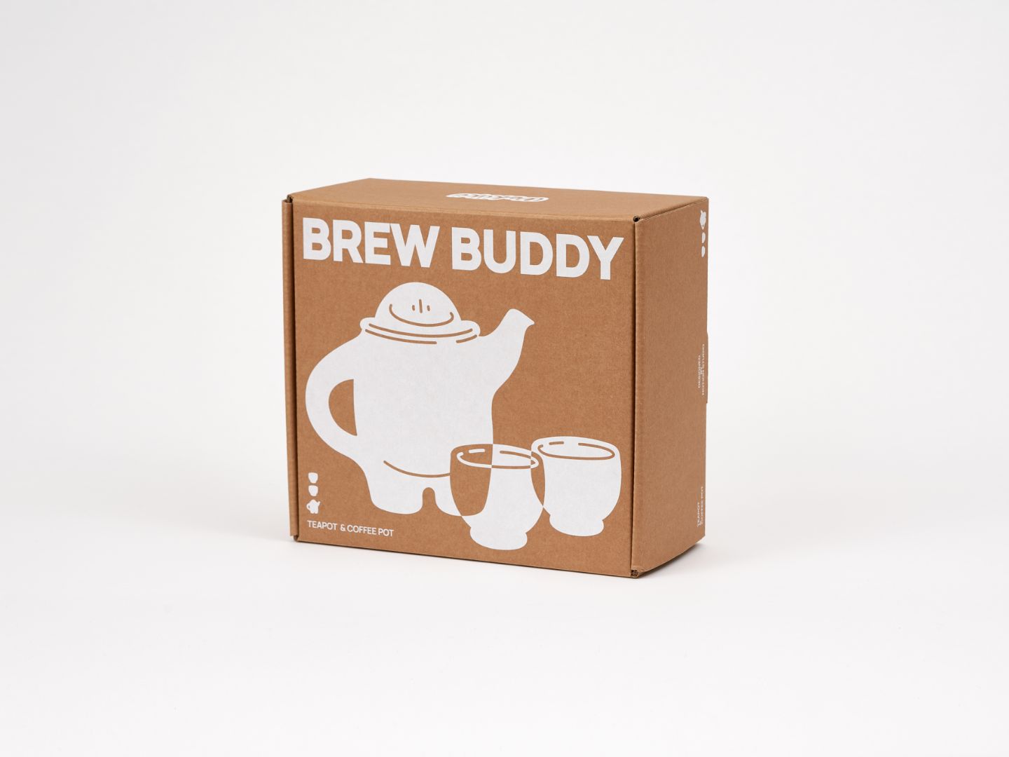 WEKUKU Brew Buddy Teapot (White)