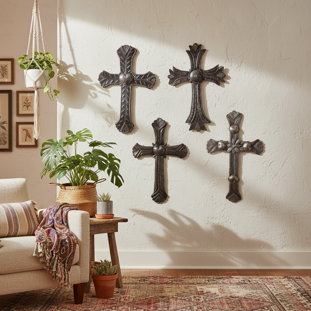 Large Crosses (Set of 4)