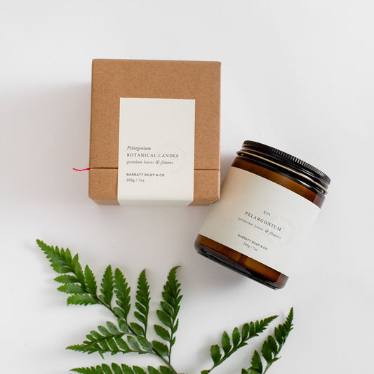 Pelargonium Botanical Candle