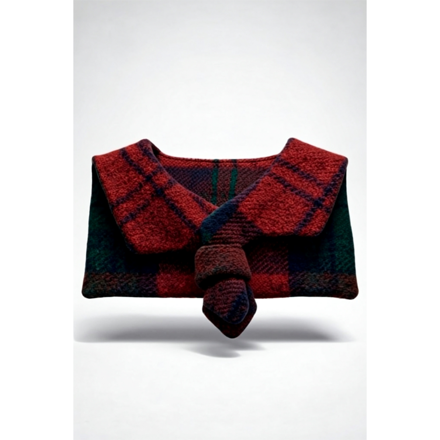 Heirloom Wool Sailor Collar – Loganberry Tartan