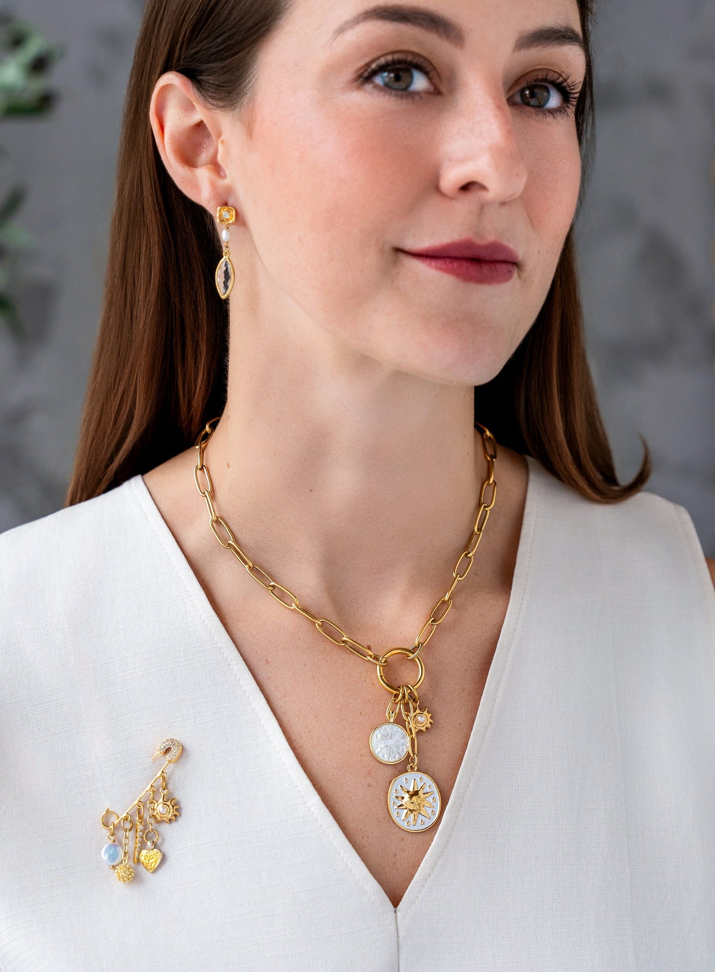 Celestial Brooch