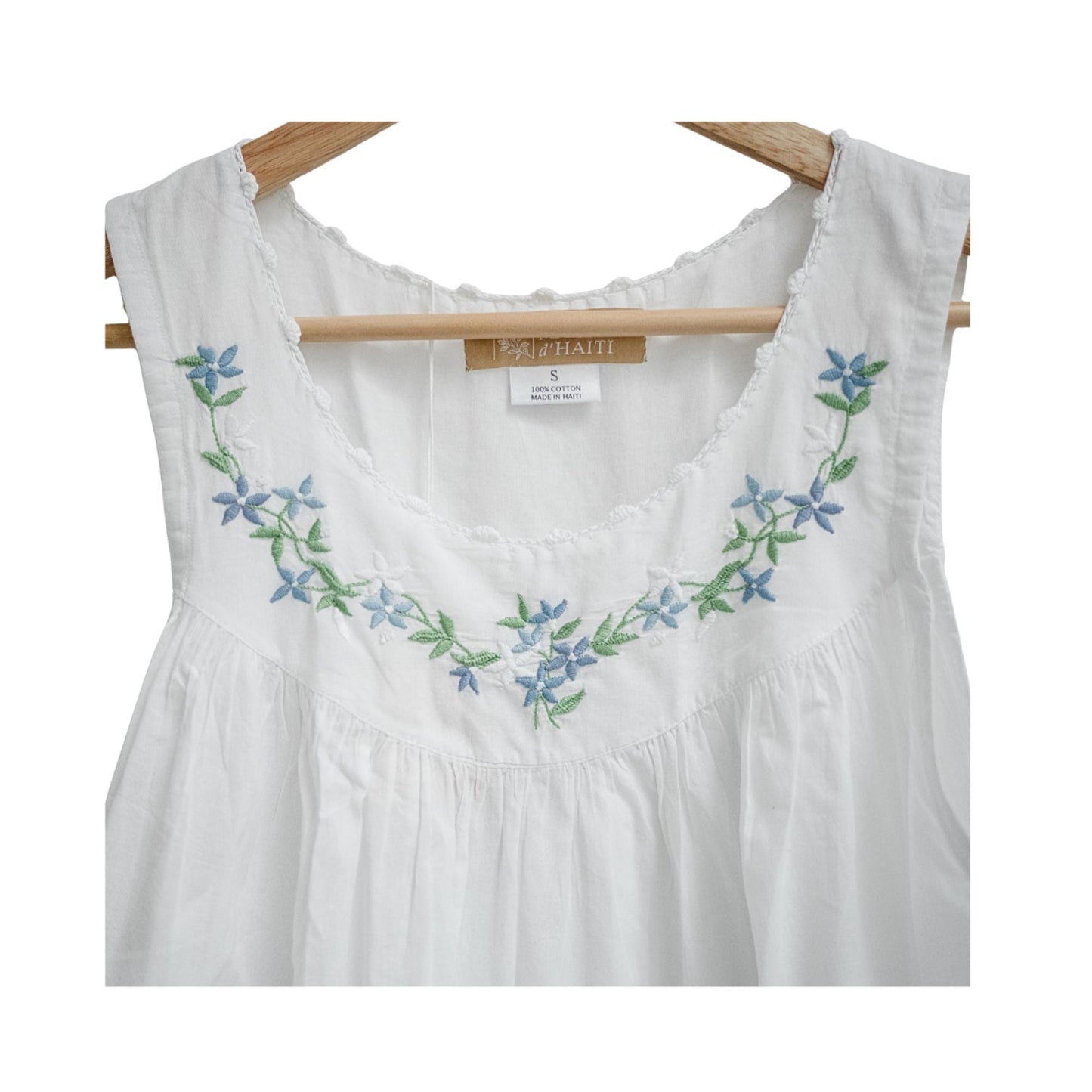 Blue Garland Nightgown