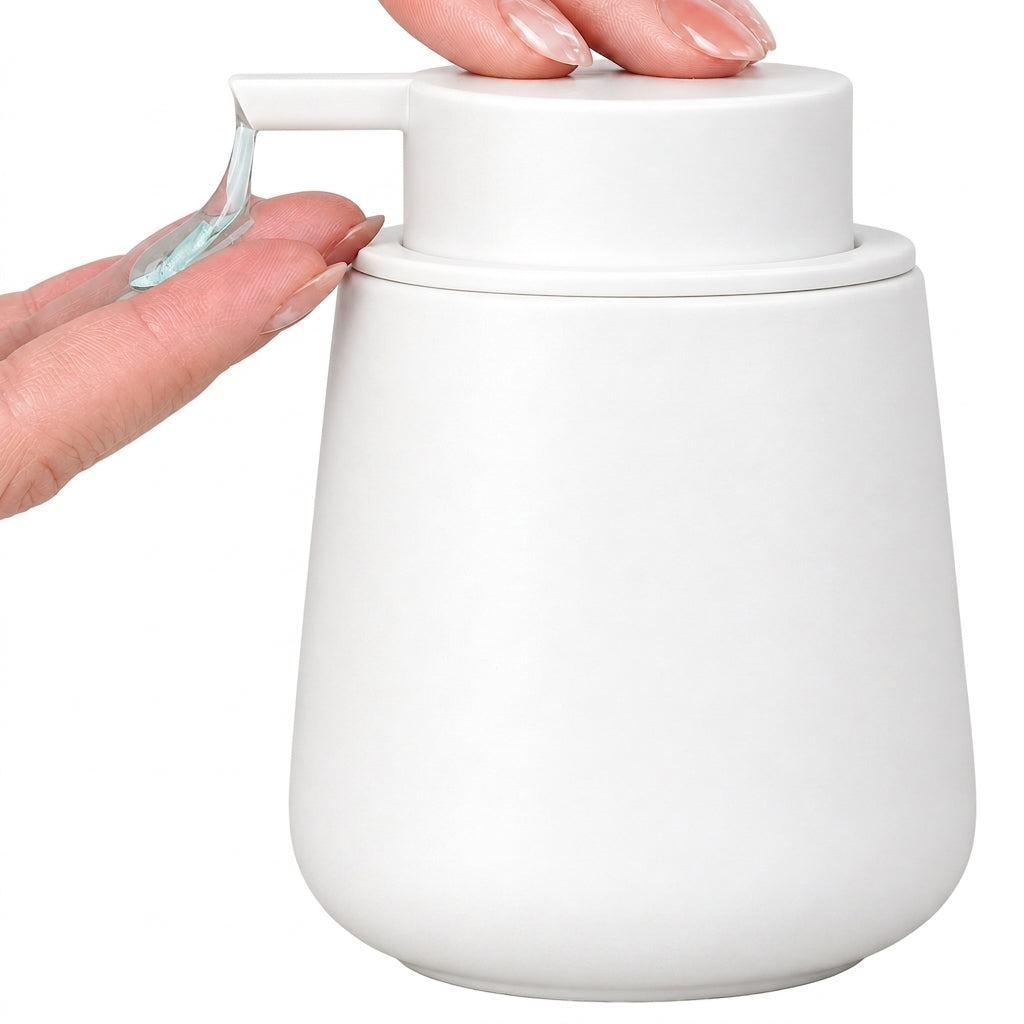 BosilunLife Rubber Paint Liquid Soap Dispenser Recycled RebornClay™ 12 oz