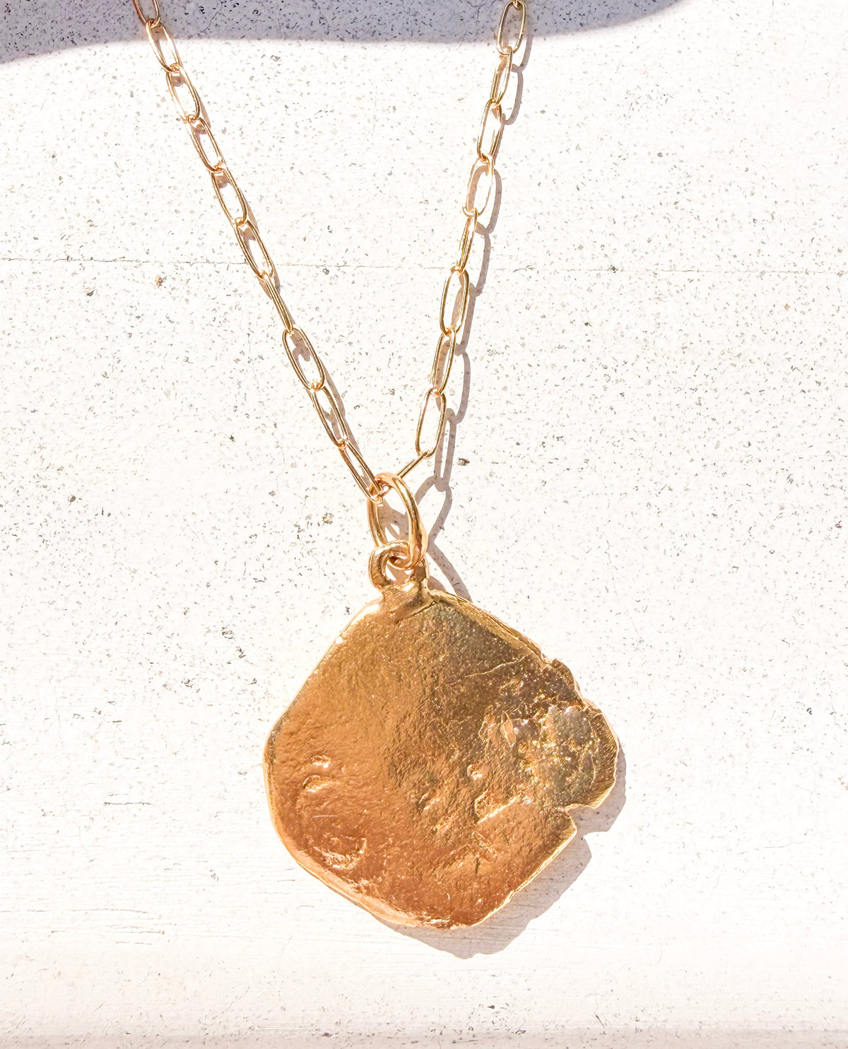 Ex8 ésotériques Long Coin Necklace