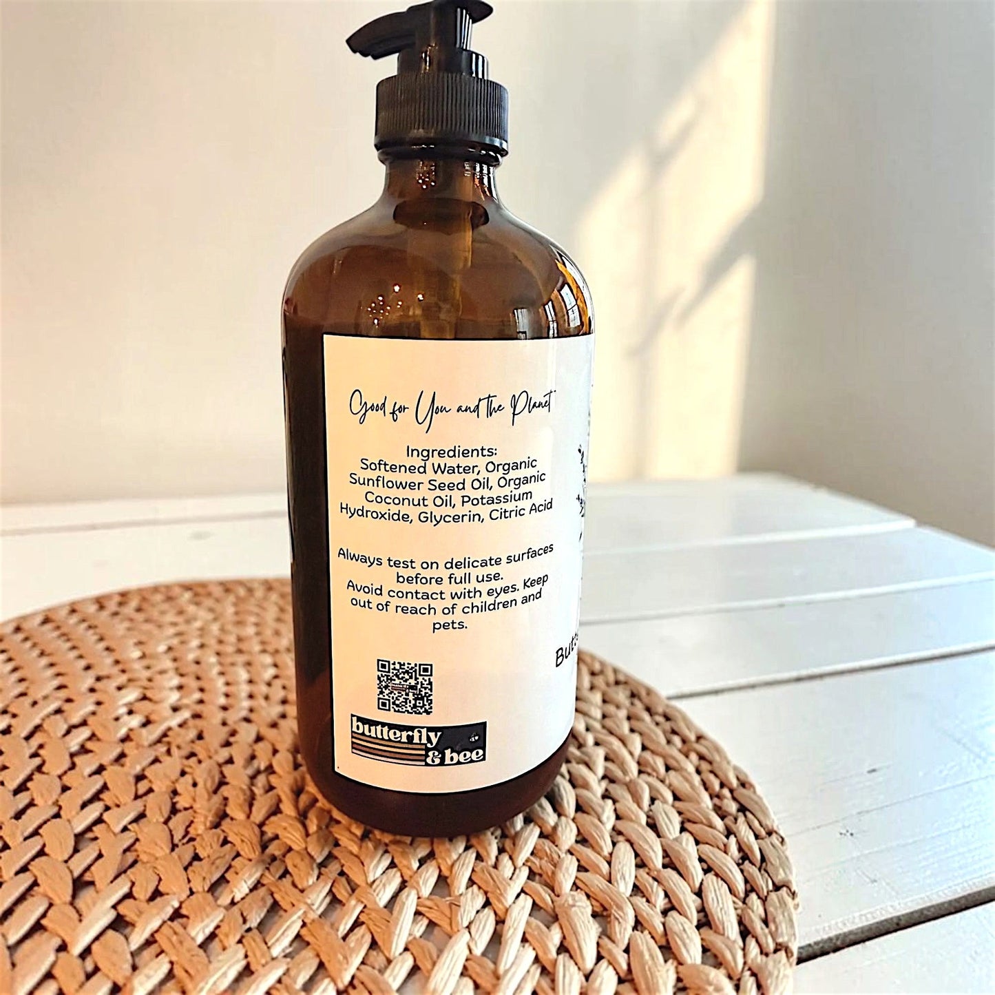 Pure Liquid  Organic Castile Soap Natural Multi Purpose Cleaner Soap