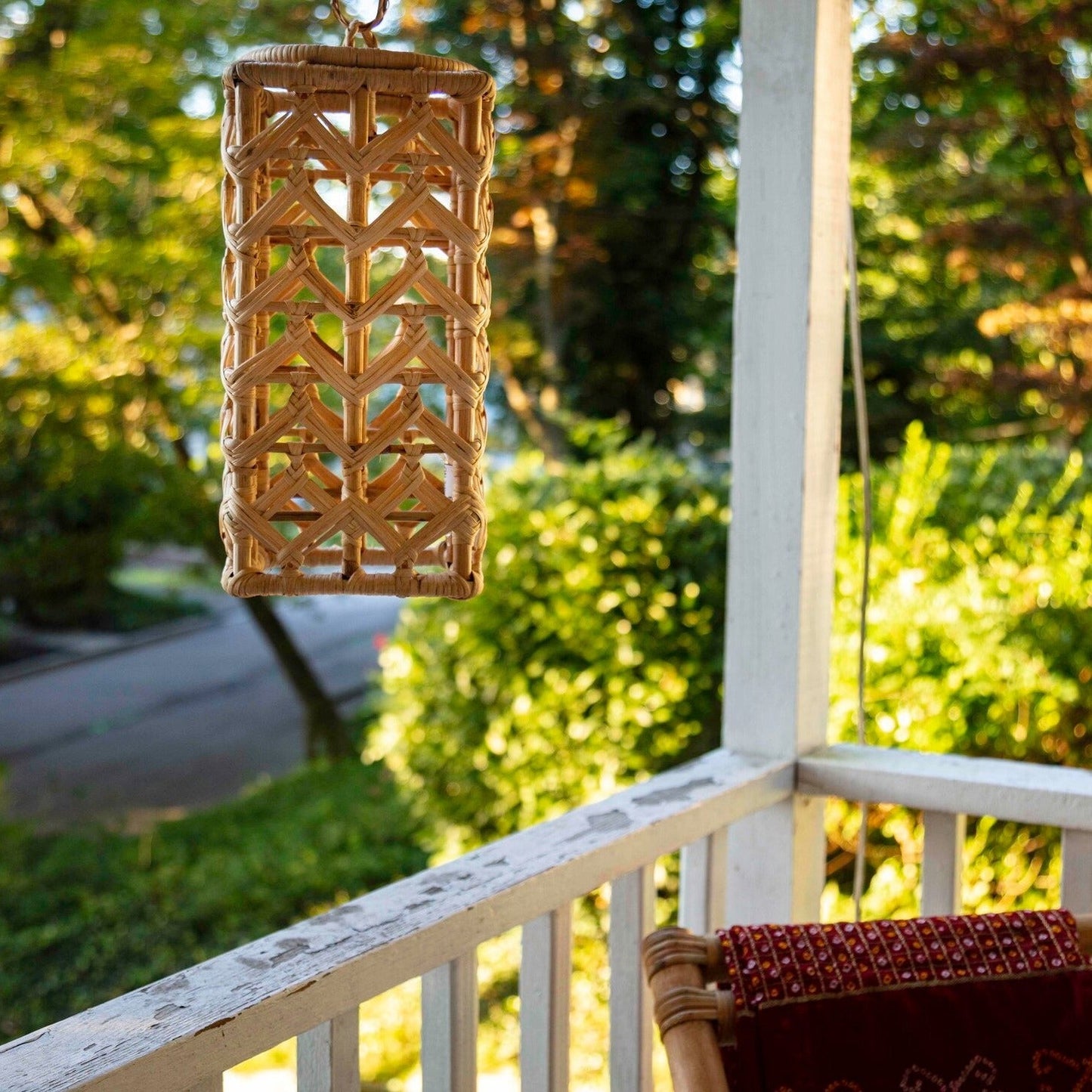 Rectangular Jaali Lamp Shade