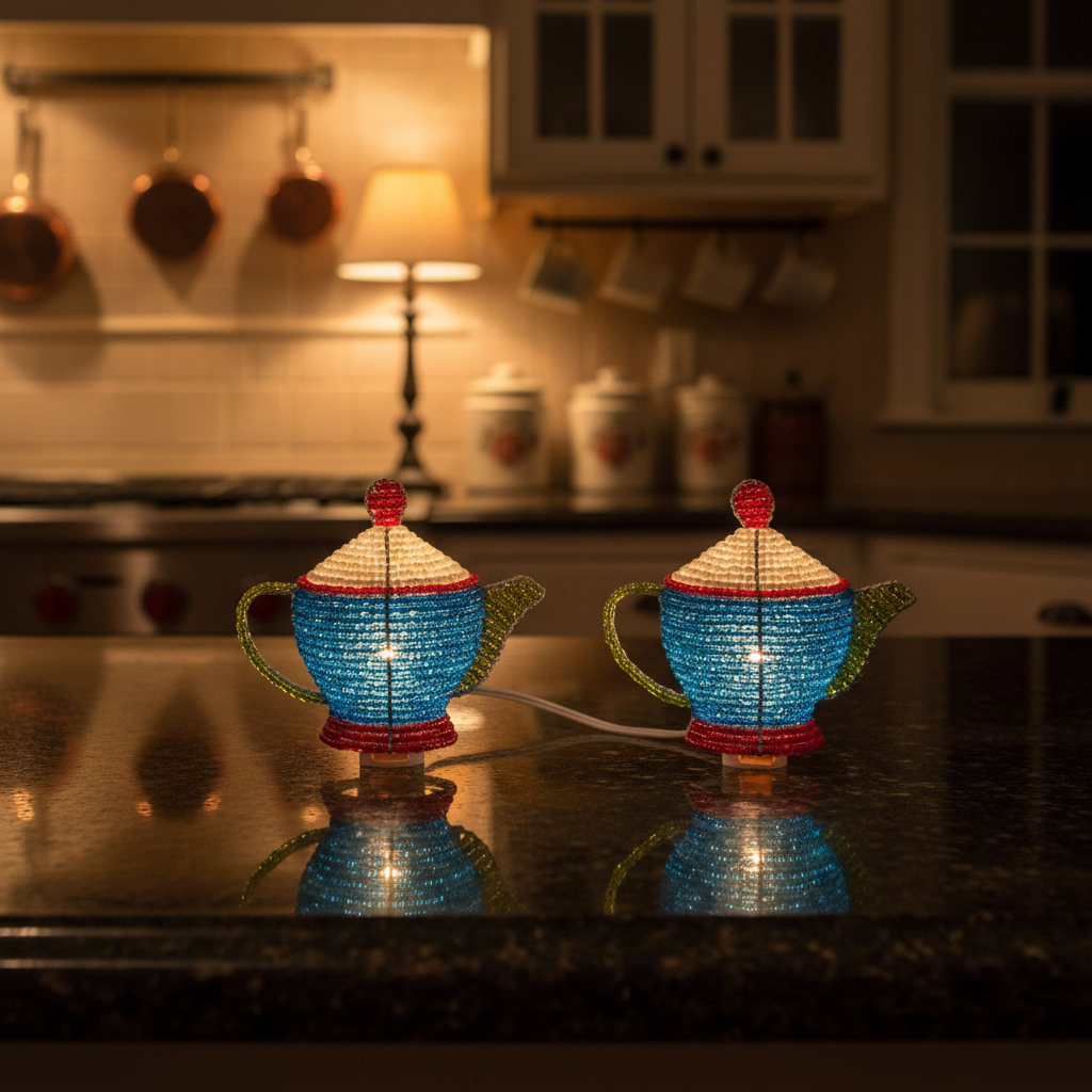 Night Light, Teapot (Set of 2)