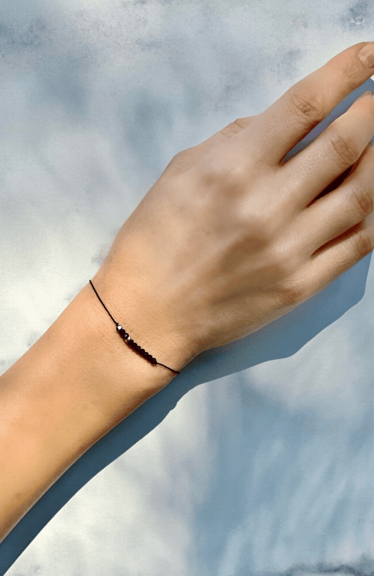 The Energy Project - Expression Bracelet - Lapis Lazuli & Solid 14K Gold Bead